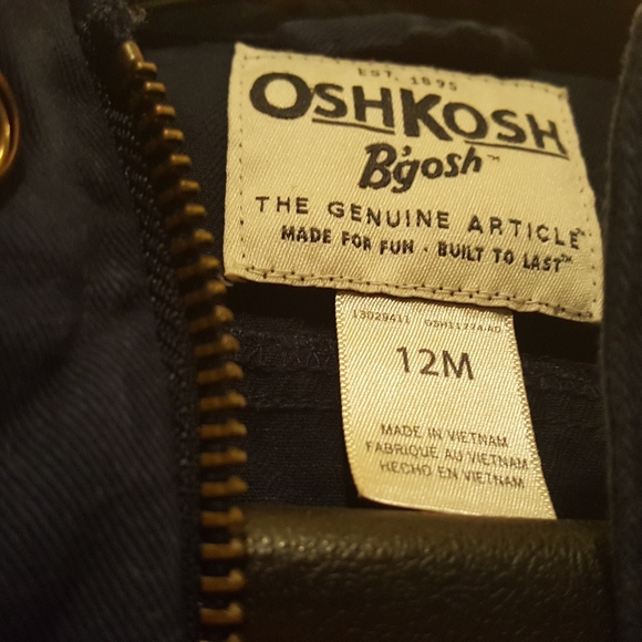 Infant OshKosh lightweight jacket. - Picture 2 of 3